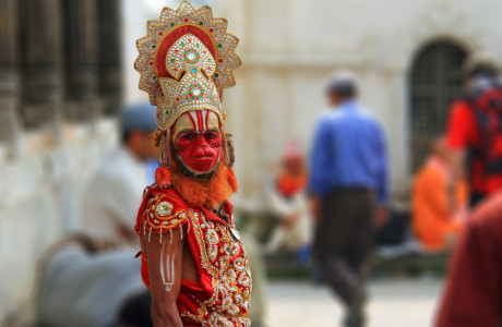 Swayambhunath Stupa or Monkey Temple