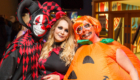 Guests at Halloween night